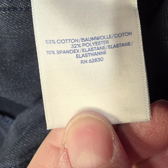 Lands' End Blue Starfish Short Women's Size XL 18 - Picture 5 of 7